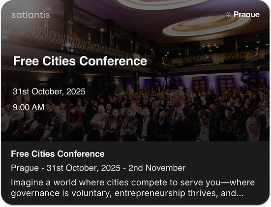 Satlantis & Free Cities Conference 2025