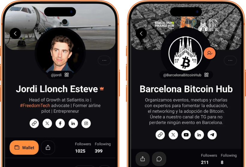 New in Satlantis 🌴 Bitcoin Wallet + Stripe!